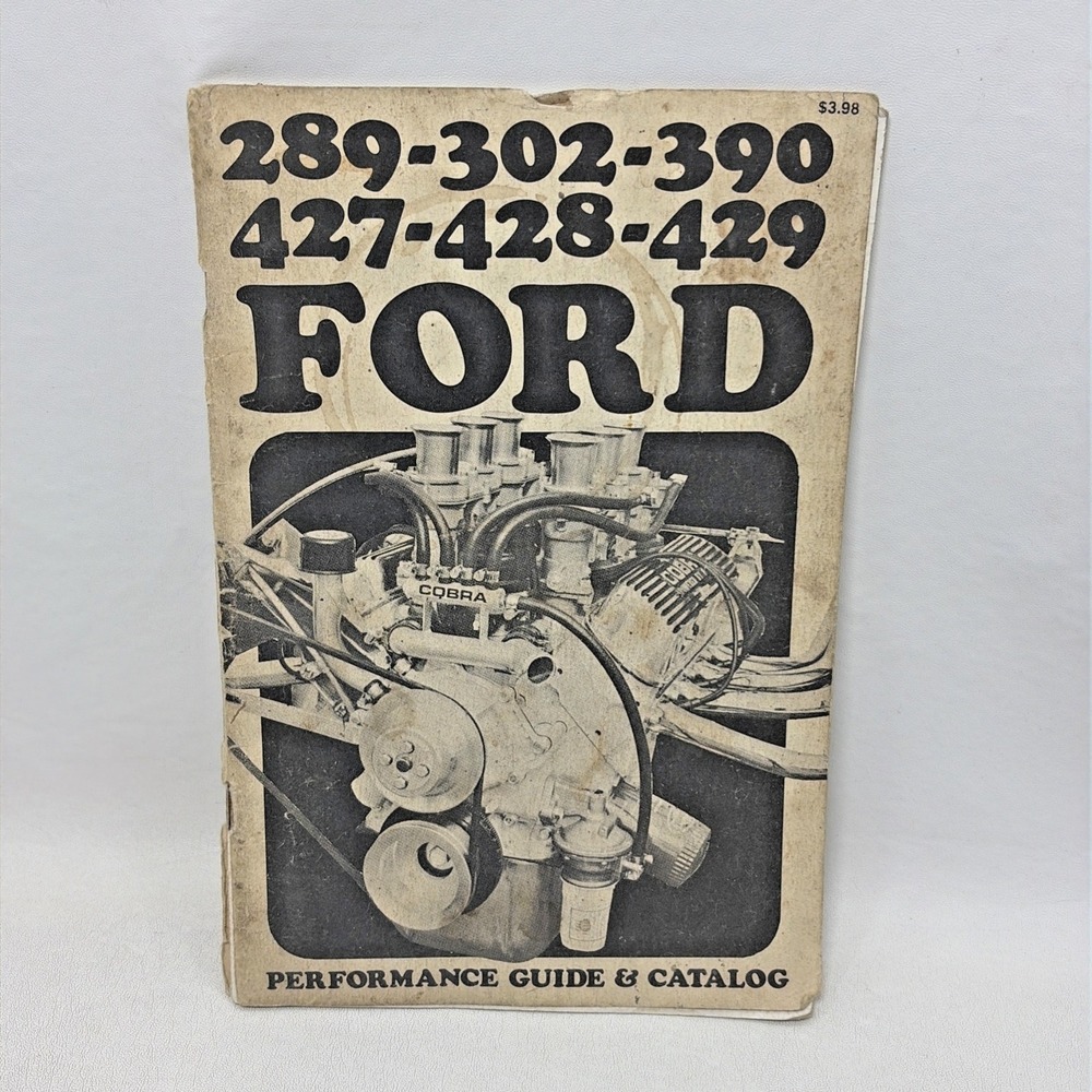 Vintage 1975 Performance Guide & Catalog Book Stuart Yale 302 390 427 429